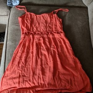 Strappy cutout dress